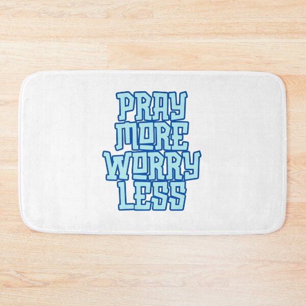 Item preview, Pray More Worry Less  designed and sold by Jinester.