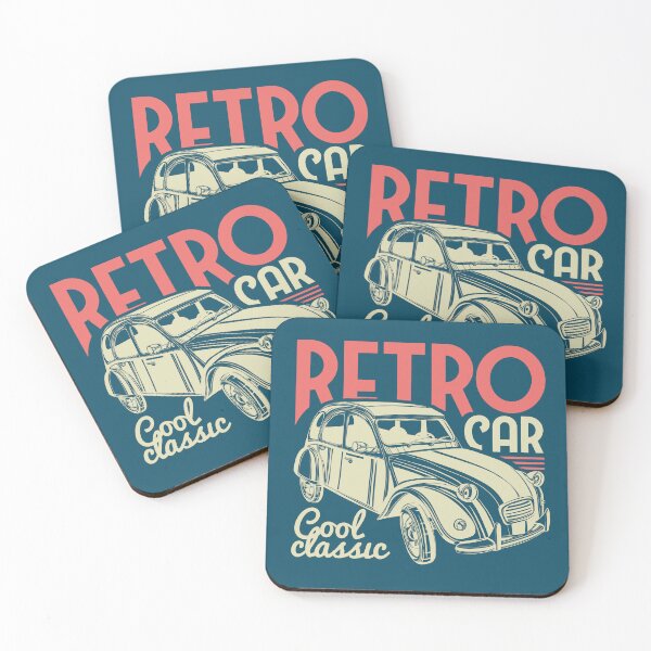 Item preview, Retro Car Charm Vintage Cool Classic Style designed and sold by ArtComixHaven.