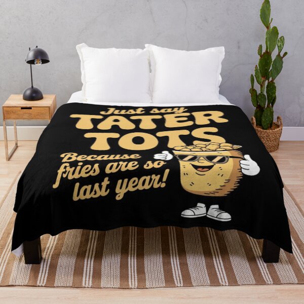 Item preview, Retro Tater Tots Snack Lover Nostalgic Foodie Design designed and sold by BunBuntheDog-.