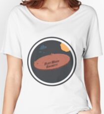 Flat Mars Society Women's Relaxed Fit T-Shirt