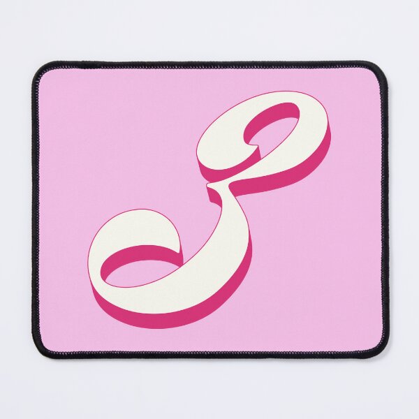 Item preview, Z Letter Initial Monogram Retro Pink  designed and sold by Serendipity Studios.