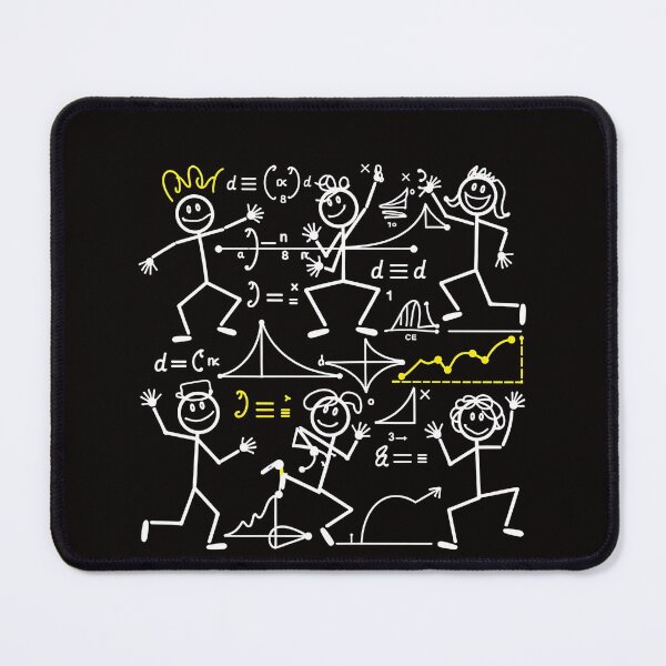 Item preview, Algebra Dance - Funny Math Graphs and Stick Figures designed and sold by Zyziowsky.