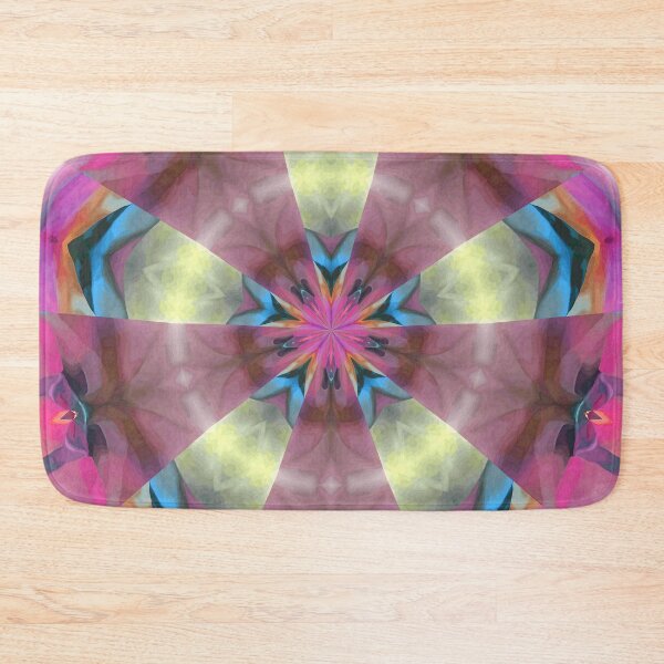 Item preview, Pastel Shades Multicolored Kaleidoscope Pentangle Pattern 12 designed and sold by taiche.