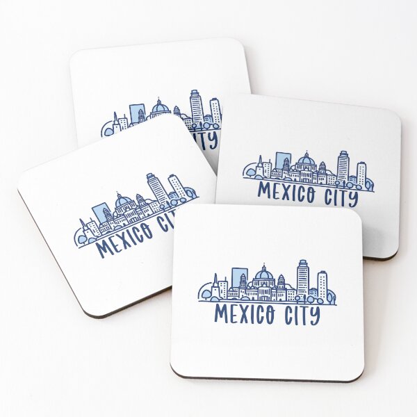 Item preview, Mexico City Mexico Cityscape designed and sold by WanderlustCoCo.