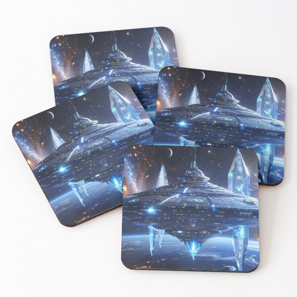Item preview, The Crystal Vanguard - Alien Gifts designed and sold by eXtraHumans.