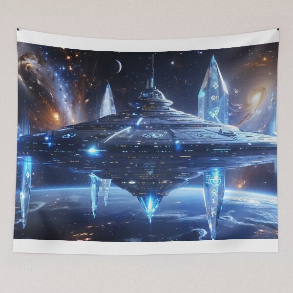 Item preview, The Crystal Vanguard - Alien Gifts designed and sold by eXtraHumans.