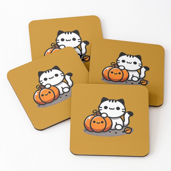 Item preview, Cat with Pumpkin designed and sold by kitty-kingdom.