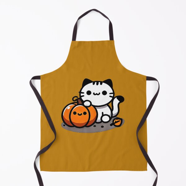 Item preview, Cat with Pumpkin designed and sold by kitty-kingdom.