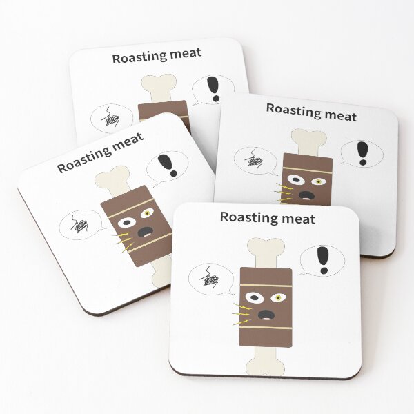 Item preview, Roasting meat designed and sold by Sketchy Thinks.
