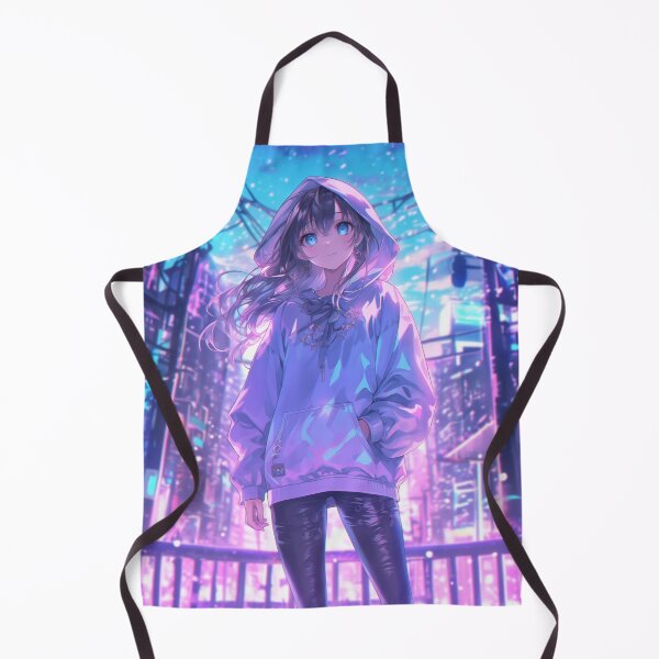 Artikelvorschau, Neon Dreams: Cyberpunk-Mädchen in futuristischer Stadtlandschaft entworfen und verkauft von KazyWeeb.