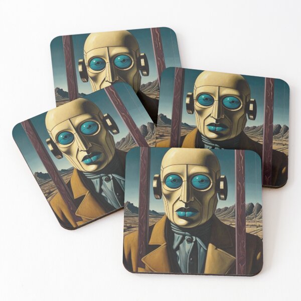 Item preview, Surreal Desert Portrait with Blurred Face designed and sold by Samuel-Rox.