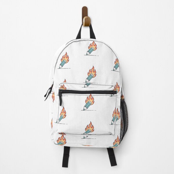 Item preview, Illustration of pencil surrounding with burning fire designed and sold by rasagamastore.