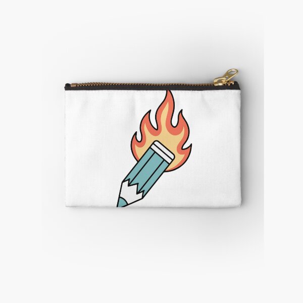 Item preview, Illustration of pencil surrounding with burning fire designed and sold by rasagamastore.