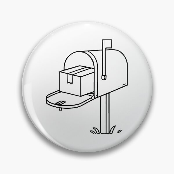 Item preview, Illustration of package in the mailbox designed and sold by rasagamastore.