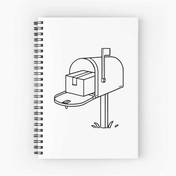 Item preview, Illustration of package in the mailbox designed and sold by rasagamastore.