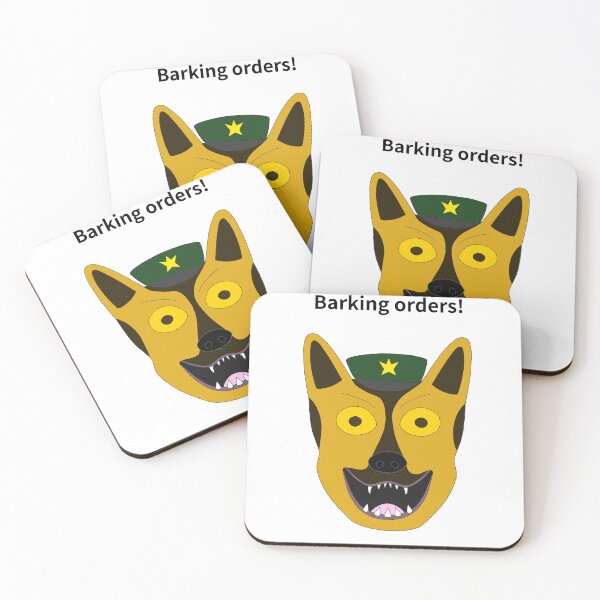 Item preview, Barking orders designed and sold by Sketchy Thinks.