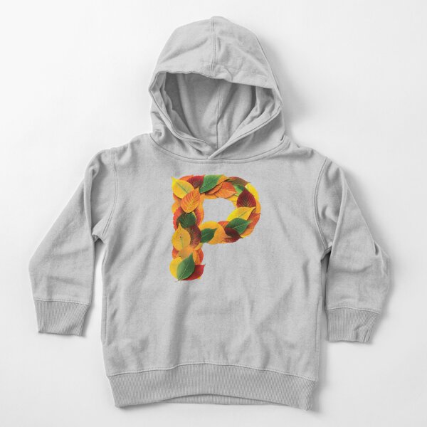 FALL LETTER P Toddler Pullover Hoodie
