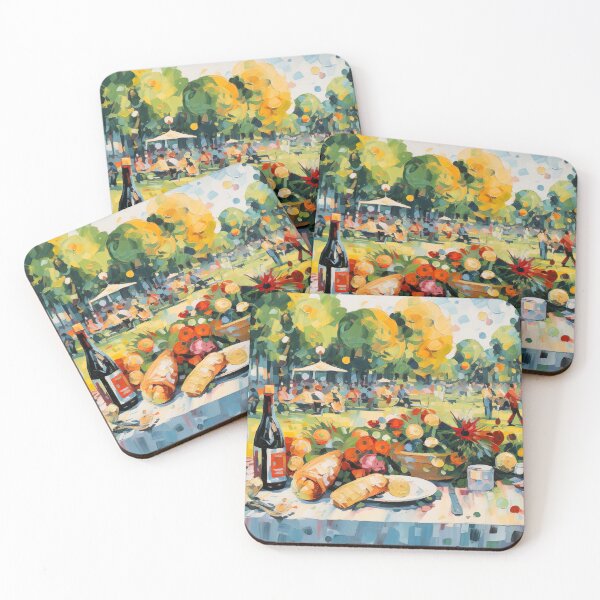 Item preview, Fauvism - Parkside Picnic designed and sold by KootenayDesigns.