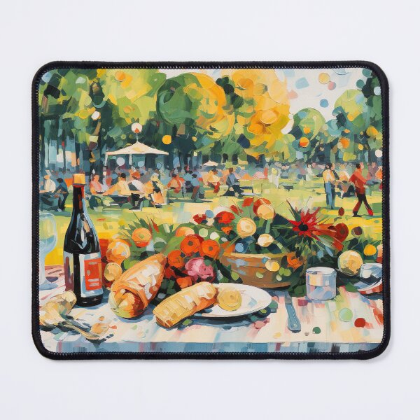 Item preview, Fauvism - Parkside Picnic designed and sold by KootenayDesigns.
