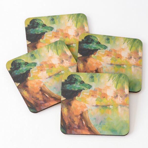 Item preview, Fauvism - Parkside Pond designed and sold by KootenayDesigns.