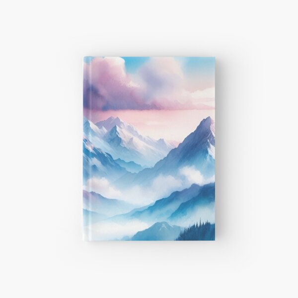 Item preview, Mountains in watercolor designed and sold by mahmoudfarrag.