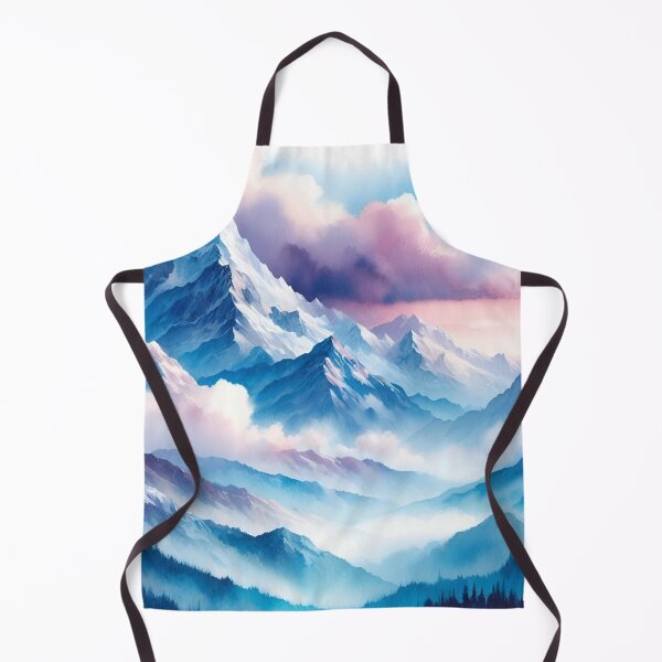Item preview, Mountains in watercolor designed and sold by mahmoudfarrag.
