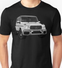 The new G-Class Mercedes-Benz White Front Unisex T-Shirt