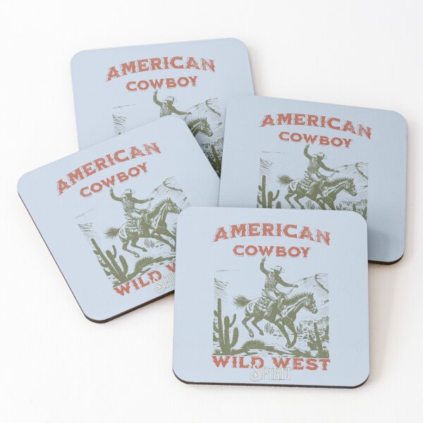 Item preview, "Vintage American Cowboy T-Shirt: Embrace the Wild West Spirit" designed and sold by MalibuMaiden28.