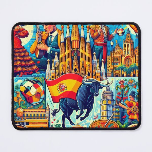 Item preview, Spanish collage designed and sold by laurazael.