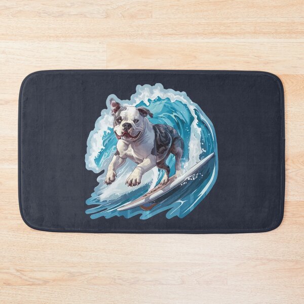 Item preview, Surfing American Bully designed and sold by VelvetRoom.