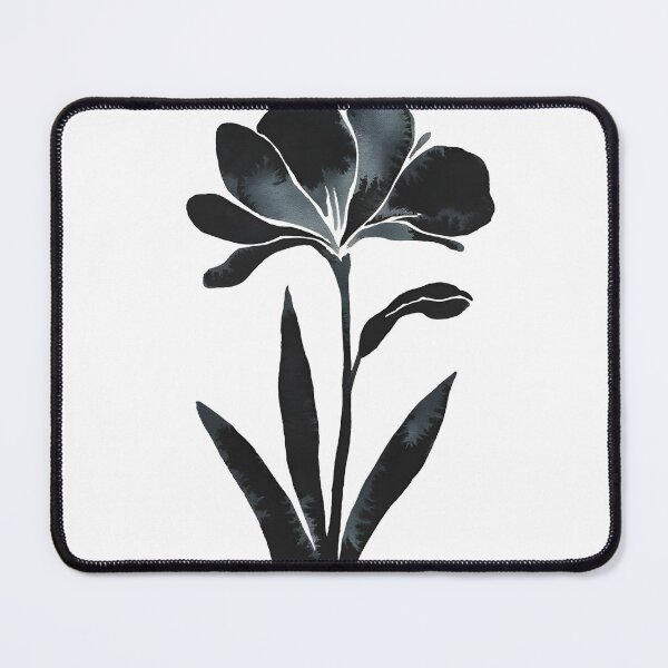 Item preview, one black flower designed and sold by erryaccess.