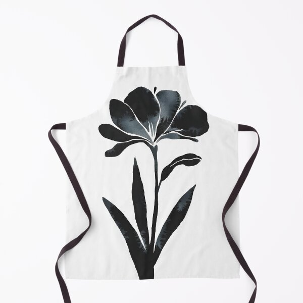 Item preview, one black flower designed and sold by erryaccess.
