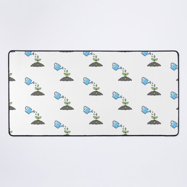 Item preview, Watering plant and plant seed on a lump of soil designed and sold by rasagamastore.