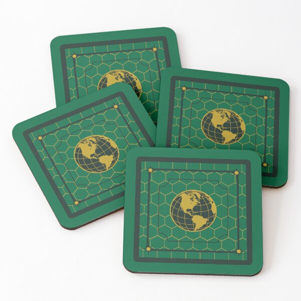 Item preview, Le Monde | Deep Emerald & Malachite Green  designed and sold by Divine Design.