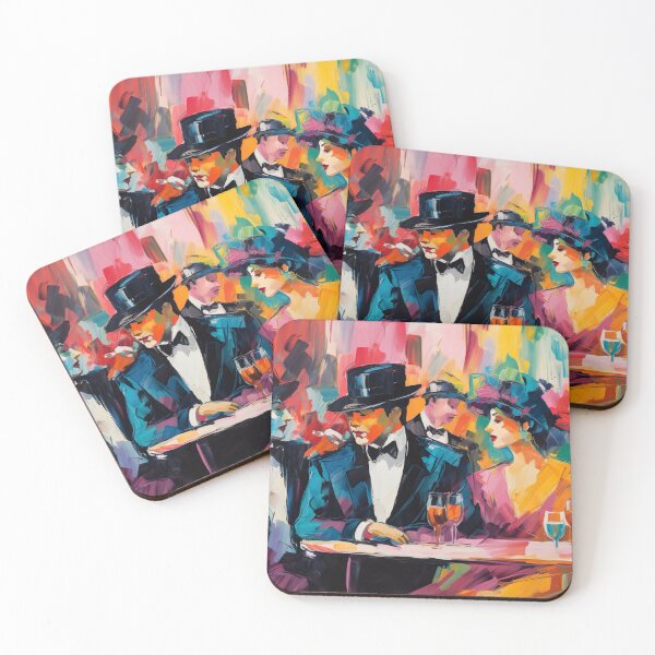 Item preview, Fauvism - Spectral Socializing designed and sold by KootenayDesigns.