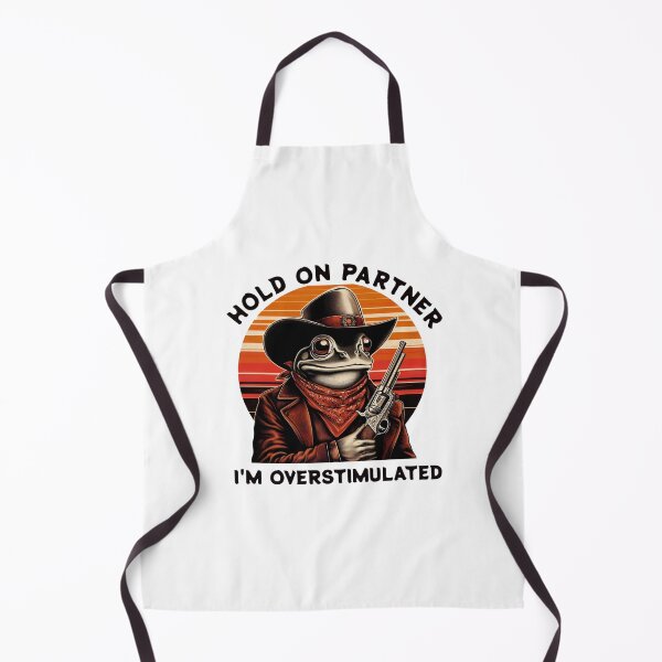 Item preview, Hold On Partner I'm Overstimulated designed and sold by svarupa.