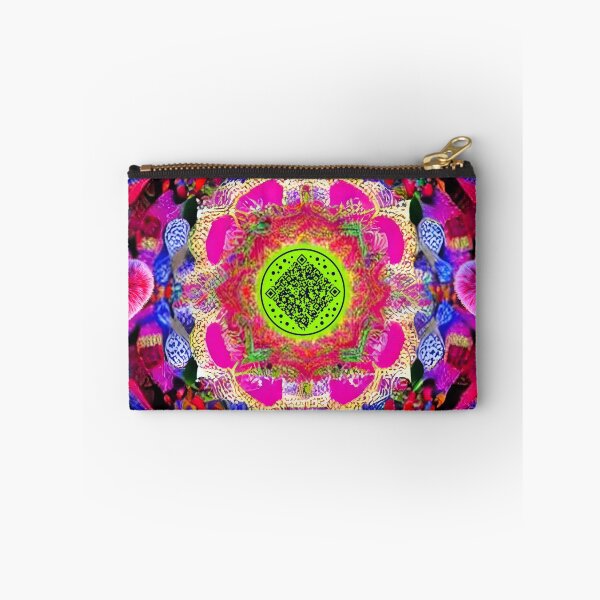 Item preview, Positive Vibrations Colorful Retro Musical & Movement Mandala Interactive QR code scannable Image  designed and sold by B-DIFF-e-RENT.