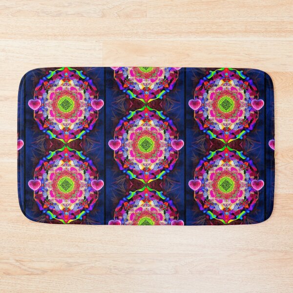 Item preview, Positive Vibrations Colorful Retro Musical & Movement Mandala Interactive QR code scannable Image  designed and sold by B-DIFF-e-RENT.