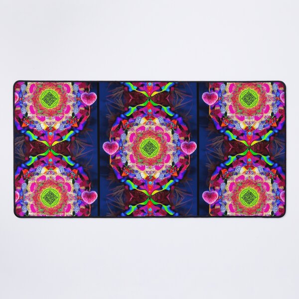 Item preview, Positive Vibrations Colorful Retro Musical & Movement Mandala Interactive QR code scannable Image  designed and sold by B-DIFF-e-RENT.