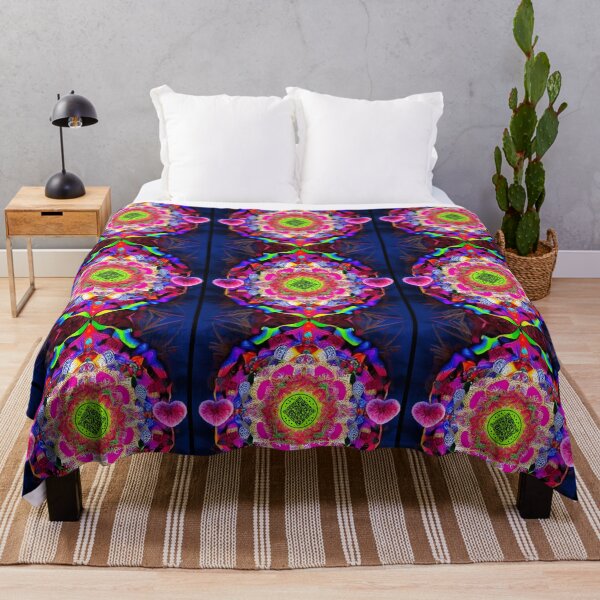 Item preview, Positive Vibrations Colorful Retro Musical & Movement Mandala Interactive QR code scannable Image  designed and sold by B-DIFF-e-RENT.