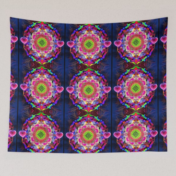 Item preview, Positive Vibrations Colorful Retro Musical & Movement Mandala Interactive QR code scannable Image  designed and sold by B-DIFF-e-RENT.