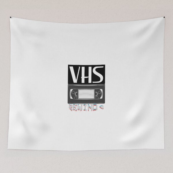 Item preview, Retro VHS Rewind Nostalgic VHS Graphic designed and sold by CoolCrap-.