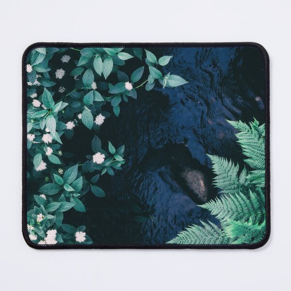 Item preview, Moody creek with water and leaves designed and sold by Tom Heinola.