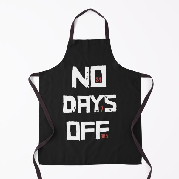 Item preview, No Days Off Streetwear Graphic designed and sold by Mad People Clothing.