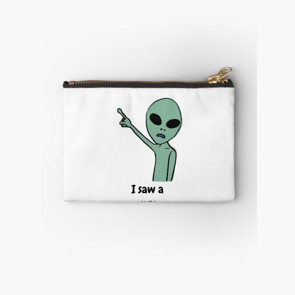 Item preview, "I saw a UFO" Funny Alien Graphic designed and sold by CoolCrap-.