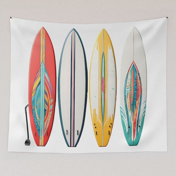 Item preview, Unique and Vibrant Surfboards designed and sold by 0penvimark.