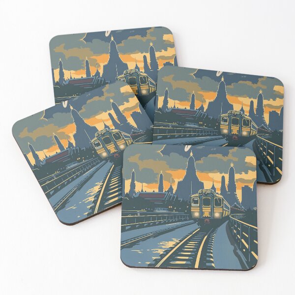 Item preview, Bangkok Eternal: Illustrated Memories designed and sold by MidArtForge.