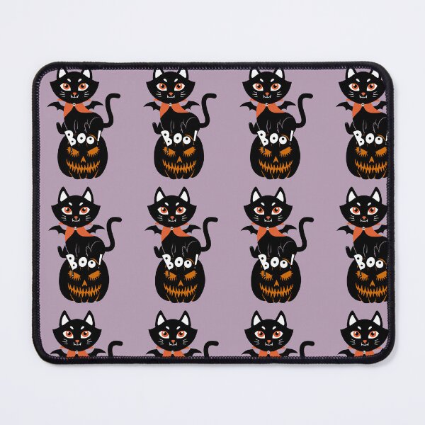 Item preview, Halloween Pumpkins"Spooky Black Cat Vampurrr designed and sold by Playful Strokes pom@pom.
