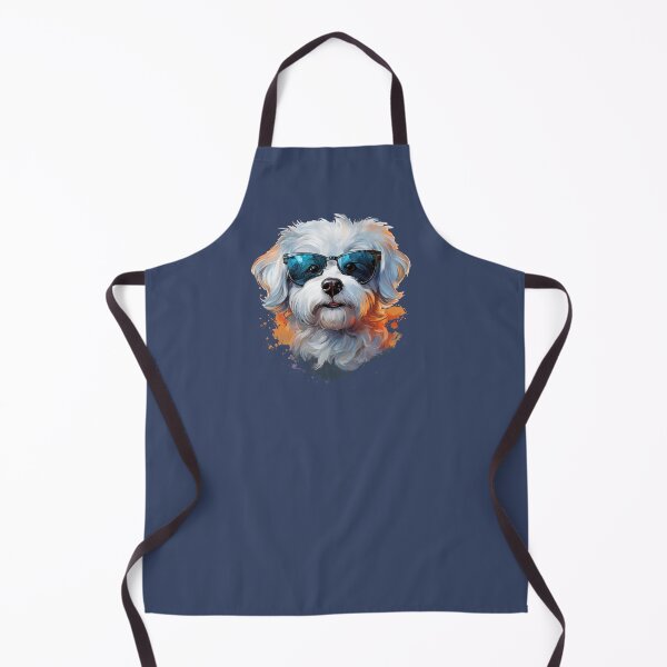 Item preview, Maltese dog with sunglasses designed and sold by Motivburg.