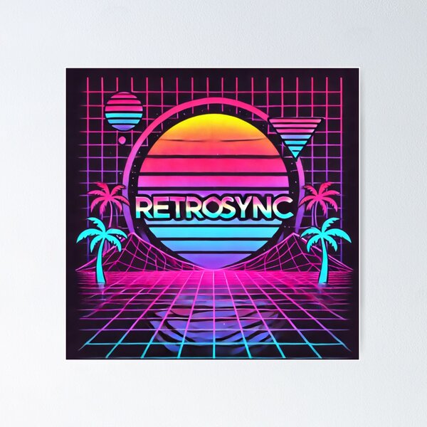 Item preview, Retrosync designed and sold by Vaporwavevibeai.